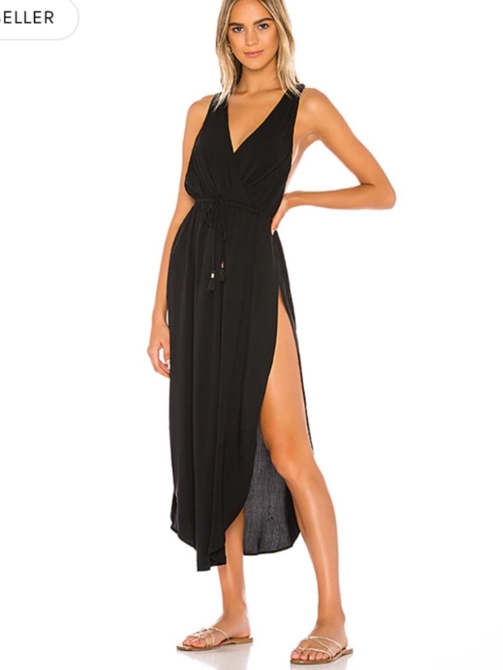 L Space Kenzie Cover Up Black Size Small Swim Beach Vacation Pool Travel